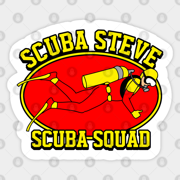 Scuba Squad Sticker by buby87